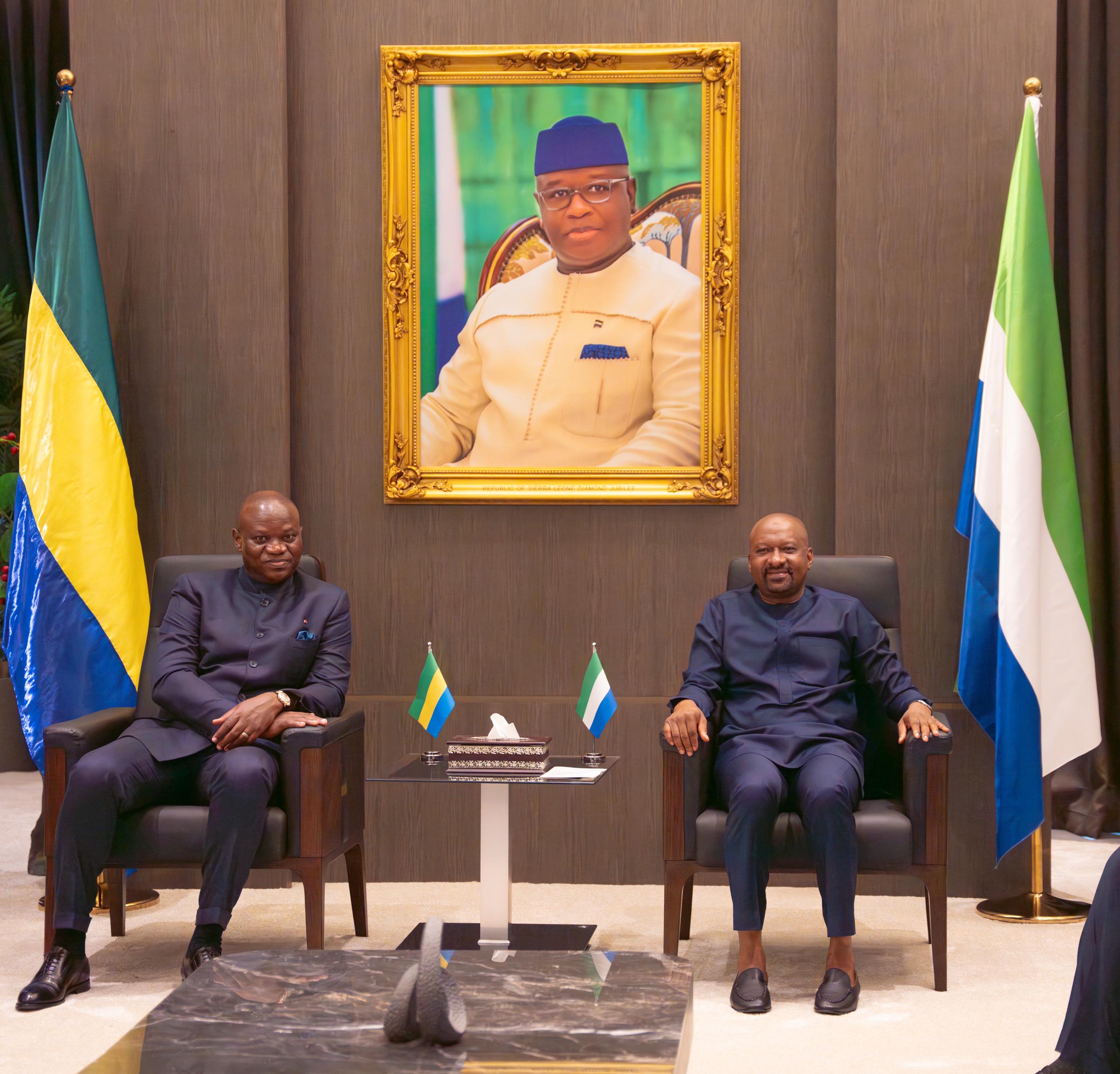 De Banjul à Freetown : l'axe Libreville-Freetown renforcé par la visite officielle du couple présidentiel en Sierra Leone