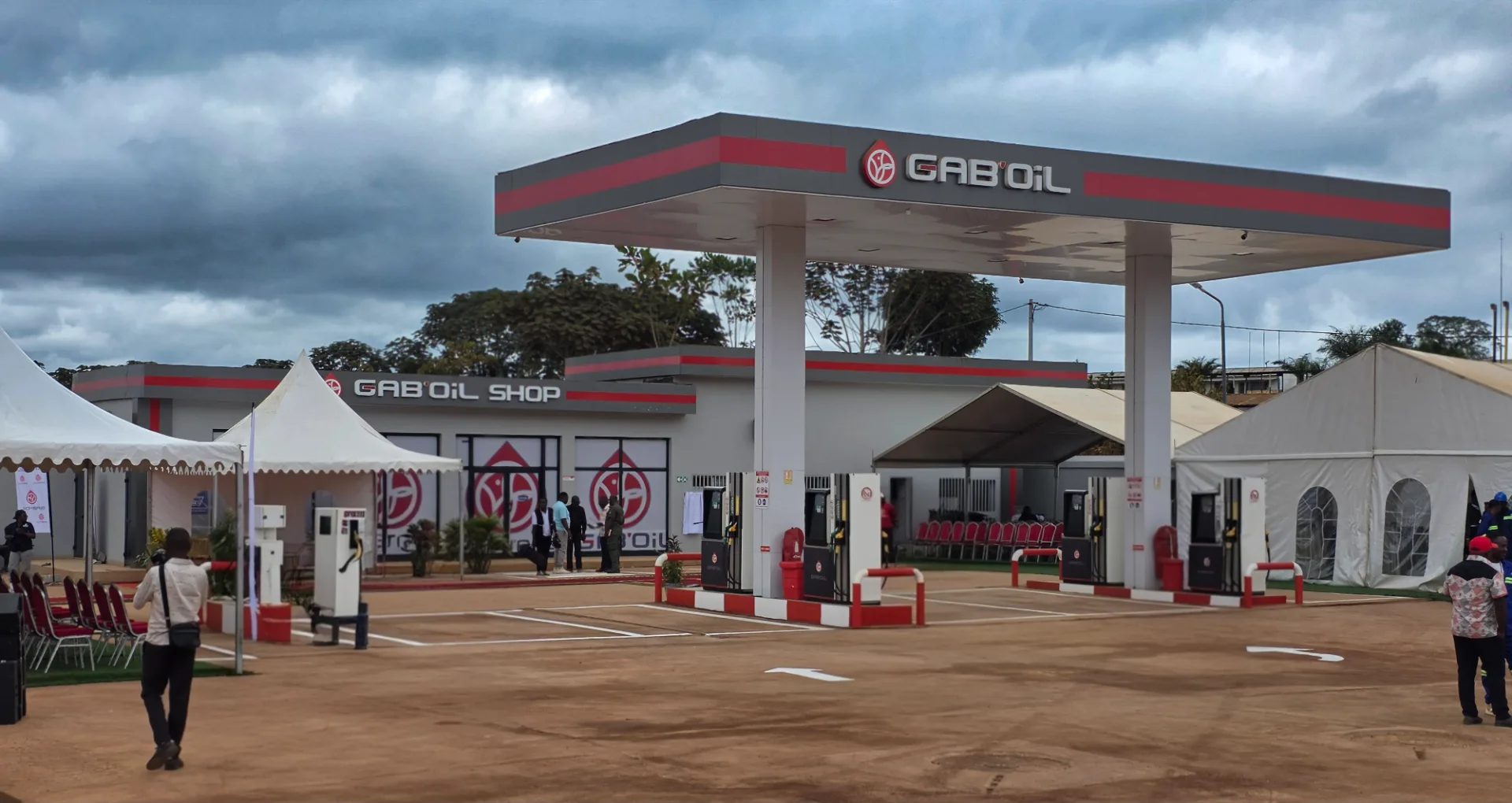 Makokou : Oligui Nguema inaugure la nouvelle station-service Gab’Oil pour sécuriser l’approvisionnement en carburant