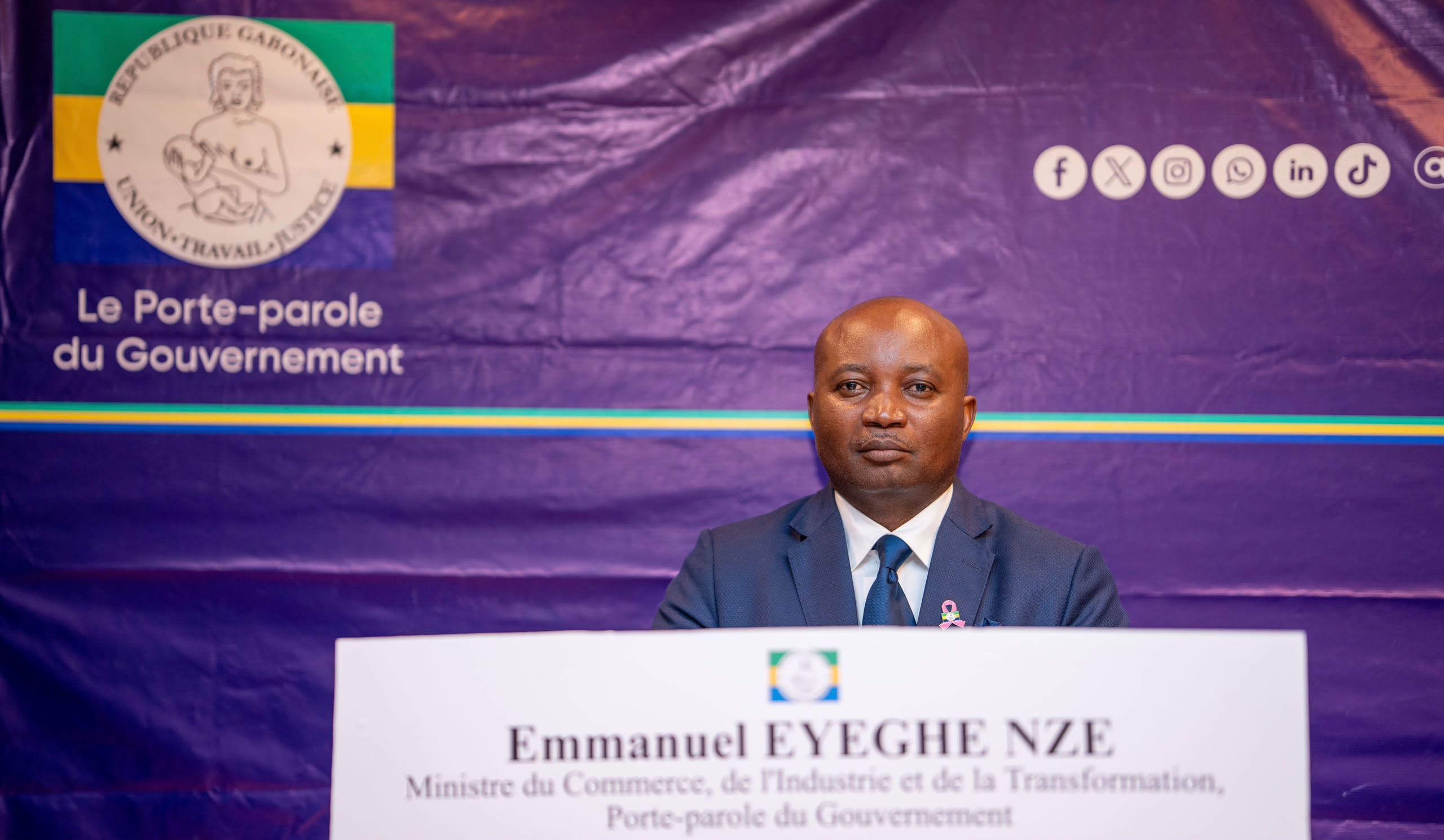 Emmanuel Eyeghe Nze: «À ce stade, aucune pollution aux hydrocarbures n'a été constatée» concernant l'accident du forage Prospector 5 