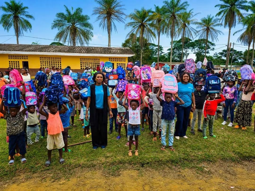 Ogooué-Ivindo : La Fondation Ma Bannière au chevet des écoliers de Batouala, Massaha et Nze-Vatican à l'approche de la rentrée