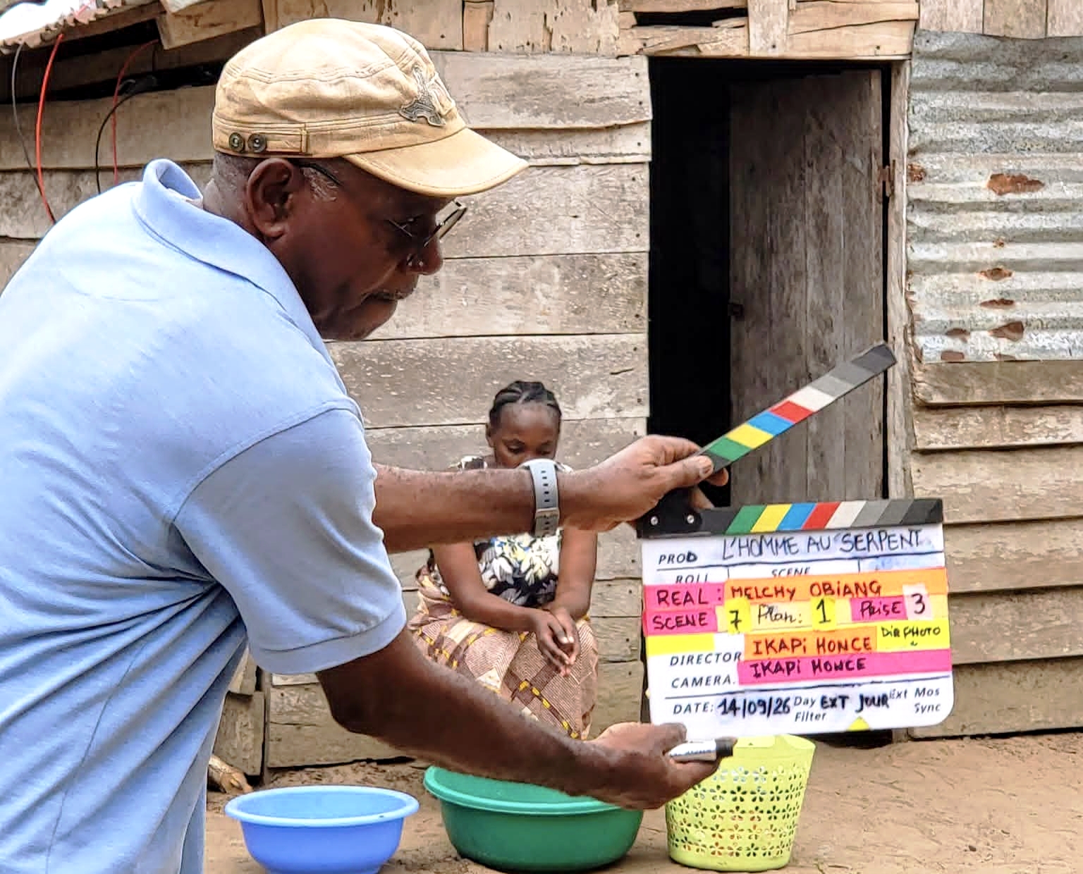 Libreville : « L'homme au Serpent », le nouveau long-métrage de Melchy Obiang, officiellement en tournage