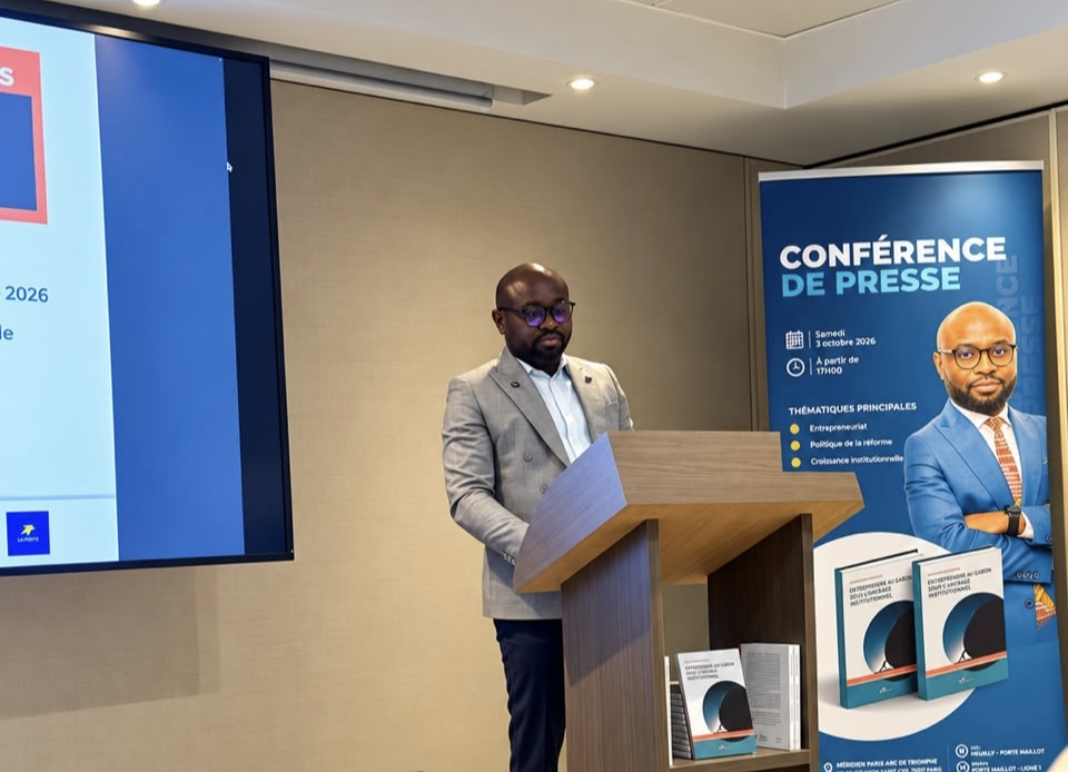 Littérature et débat public : Harold Leckat Igassela présente à Paris son ouvrage « Entreprendre au Gabon : sous la brimade institutionnelle »
