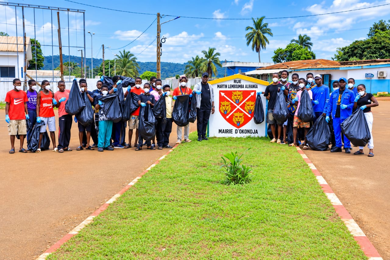 Assainissement : Coup d'envoi de la phase 2 d' «Okondja Ville Propre»