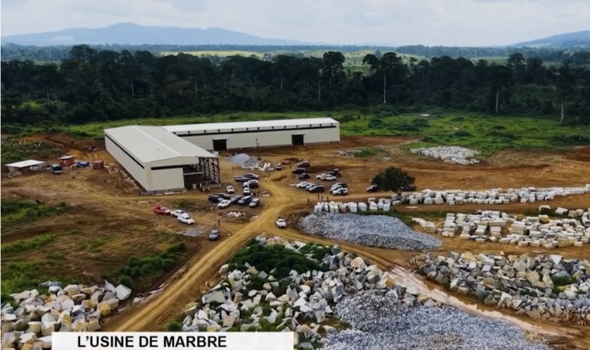 Usine de marbre de Doussiegoussou : L'essor industriel d'une promesse présidentielle tenue au Gabon
