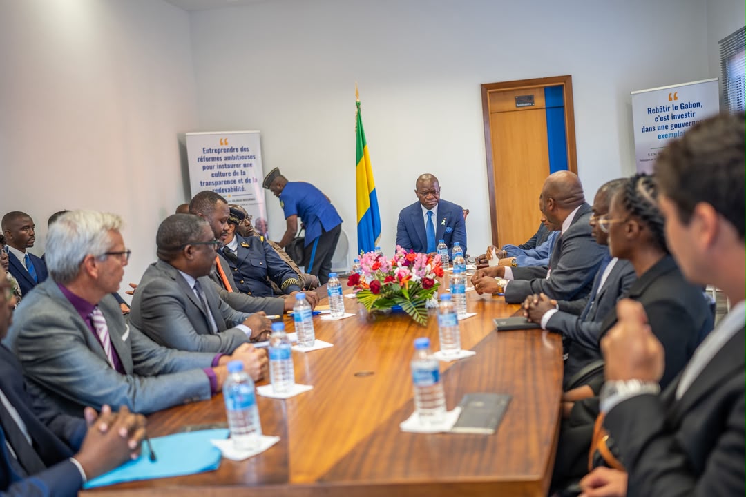 Port-Gentil : Oligui Nguema mobilise les opérateurs économiques pour préparer 2028