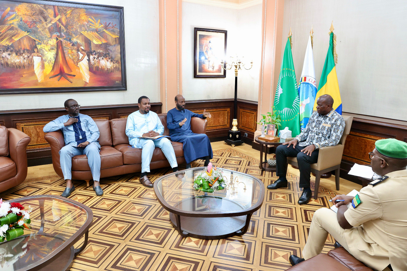 Oligui Nguema veut attirer les investisseurs agricoles