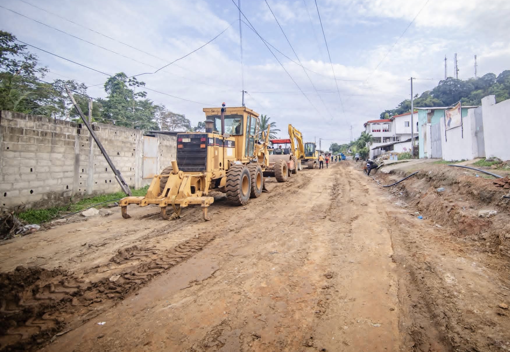 Modernisation urbaine et désenclavement des quartiers : lancement des travaux d’aménagement de l'axe Sibang – Marché Banane