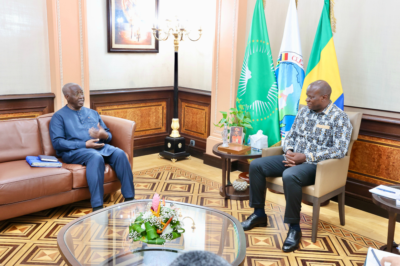 Gabon : Oligui Nguema et Ndong Sima misent sur l’agriculture