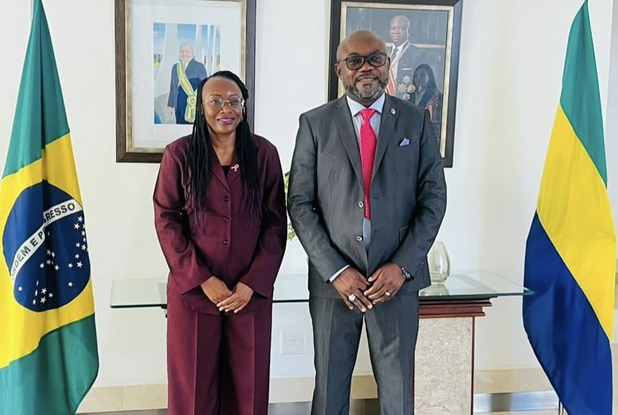 Diplomatie gabonaise au Brésil : Roseline Mboukou Foutou prend la tête de la mission de Brasília pour dynamiser la coopération sud-sud