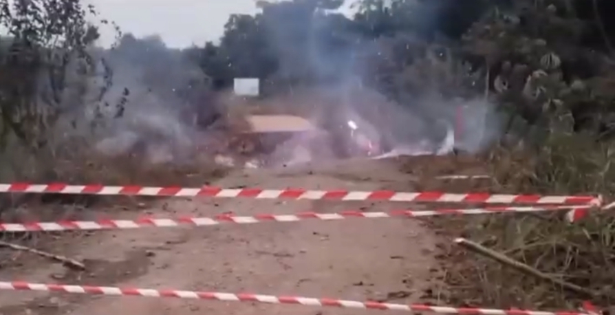 Zone industrielle d'Ikolo à Lambaréné : l'unique pont d'accès détruit par les flammes plonge la région dans l'impasse