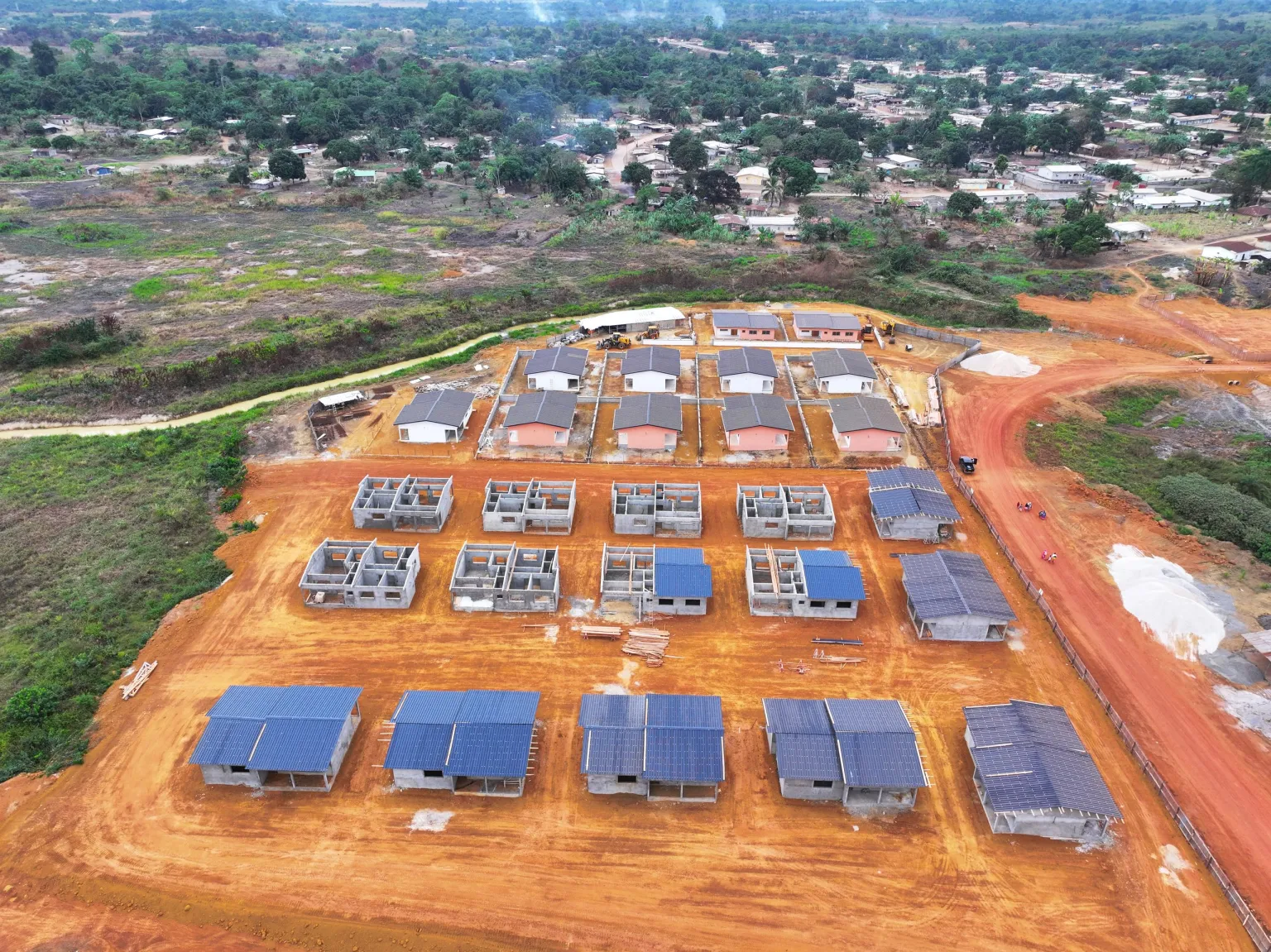 Aménagement et développement territorial : À Ndendé, sept projets structurants majeurs se matérialisent sous l'impulsion d'Oligui Nguema