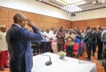 Oligui Nguema adresse un message fraternel à la jeunesse gabonaise installée en Guinée