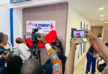 Akanda : Nora Kassa appelle les Gabonais à « servir sans attendre » lors de l’inauguration de sa nouvelle structure