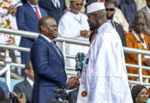 Conakry : Brice Clotaire Oligui Nguema à l’investiture du président guinéen Mamadi Doumbouya