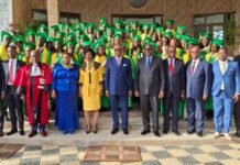 Excellence académique à l’UIL-BJ : Le Vice-Président Barro Chambrier adoube les nouveaux bâtisseurs du savoir