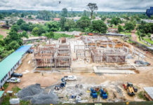 Modernisation financière : Le chantier de la future agence de la BEAC à Mouila entre dans une phase décisive
