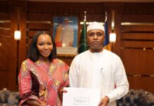 Diplomatie: Alia Maganga Moussavou officiellement en poste au Tchad